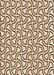 Patterned Saddle Brown Rug, pat2513org