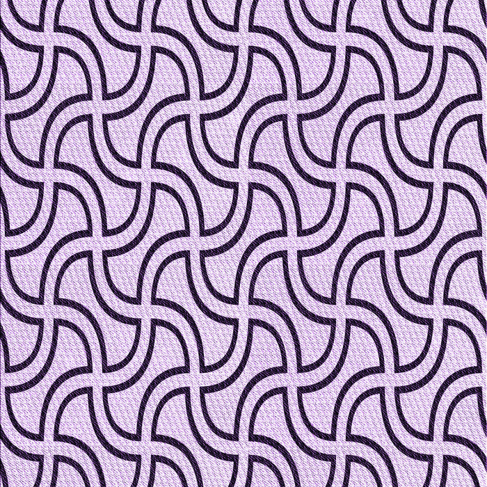 Patterned Bright Grape Purple Rug, pat2513pur