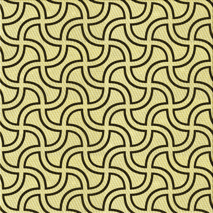 Round Patterned Oak Brown Rug, pat2513yw