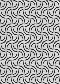 Machine Washable Transitional White Smoke Rug, wshpat2513