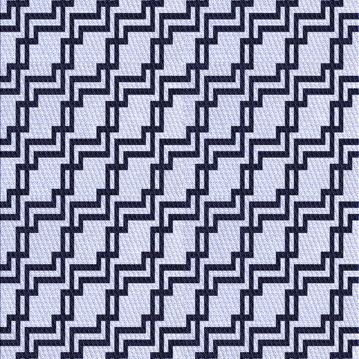 Machine Washable Transitional Blue Rug, wshpat2514blu