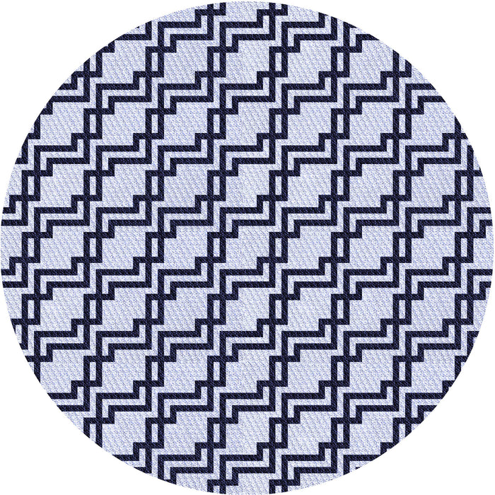 Square Machine Washable Transitional Blue Rug in a Living Room, wshpat2514blu