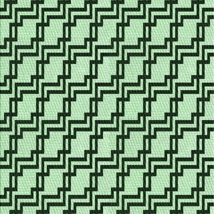 Machine Washable Transitional Deep Emerald Green Rug, wshpat2514grn