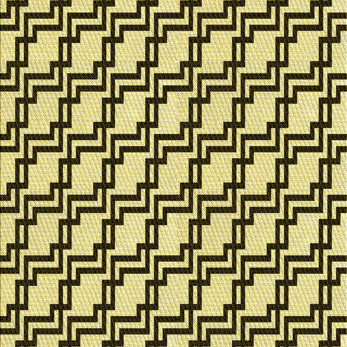 Patterned Mustard Yellow Rug, pat2514yw