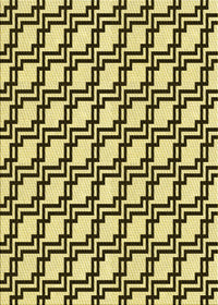 Machine Washable Transitional Mustard Yellow Rug, wshpat2514yw