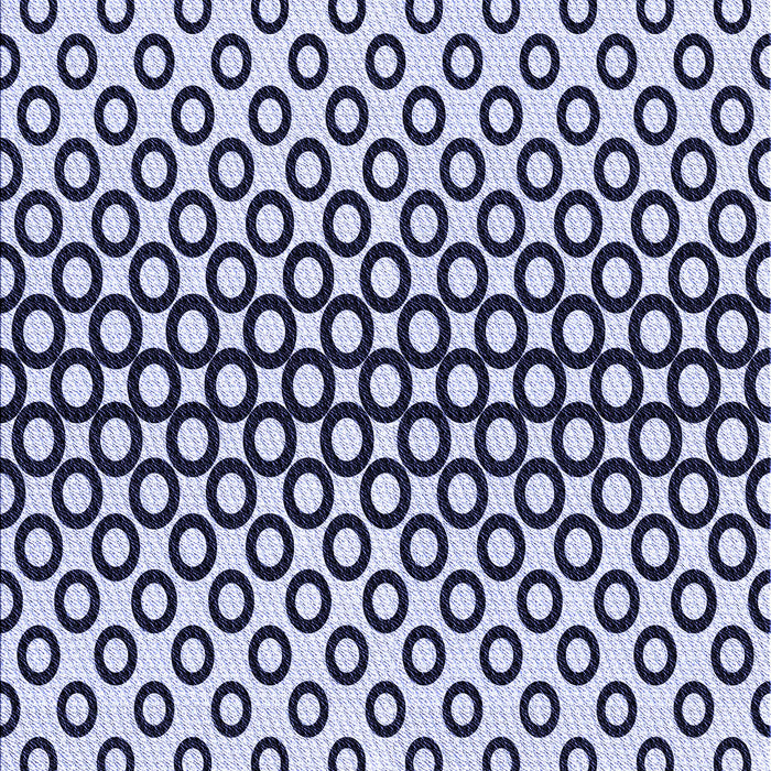 Patterned Blue Rug, pat2515blu