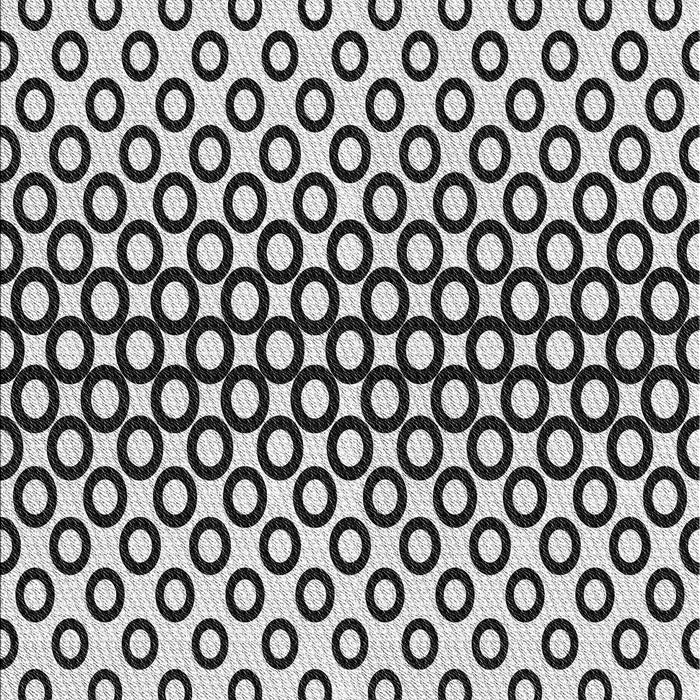 Patterned Platinum Gray Rug, pat2515gry