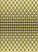 Machine Washable Transitional Mustard Yellow Rug, wshpat2515yw