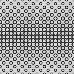 Square Patterned Light Black Novelty Rug, pat2515