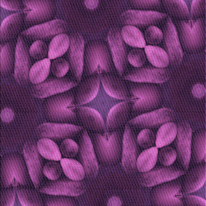 Machine Washable Transitional Dark Orchid Purple Rug, wshpat2516pur