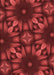 Patterned Red Rug, pat2516rd