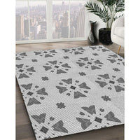 Patterned Gray Rug, pat2518gry