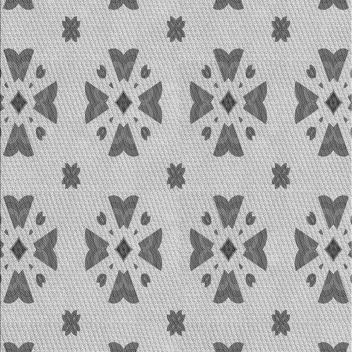 Machine Washable Transitional Gray Rug, wshpat2518gry