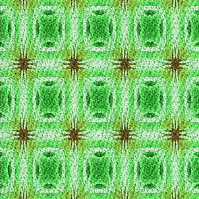 Patterned Emerald Green Rug, pat2519grn