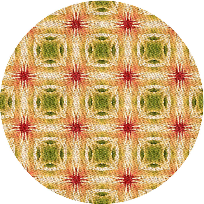 Square Machine Washable Transitional Chrome Gold Yellow Rug in a Living Room, wshpat2519org