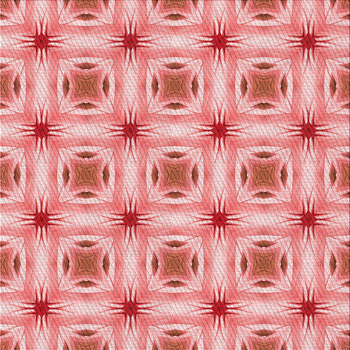 Round Patterned Pastel Pink Rug, pat2519rd