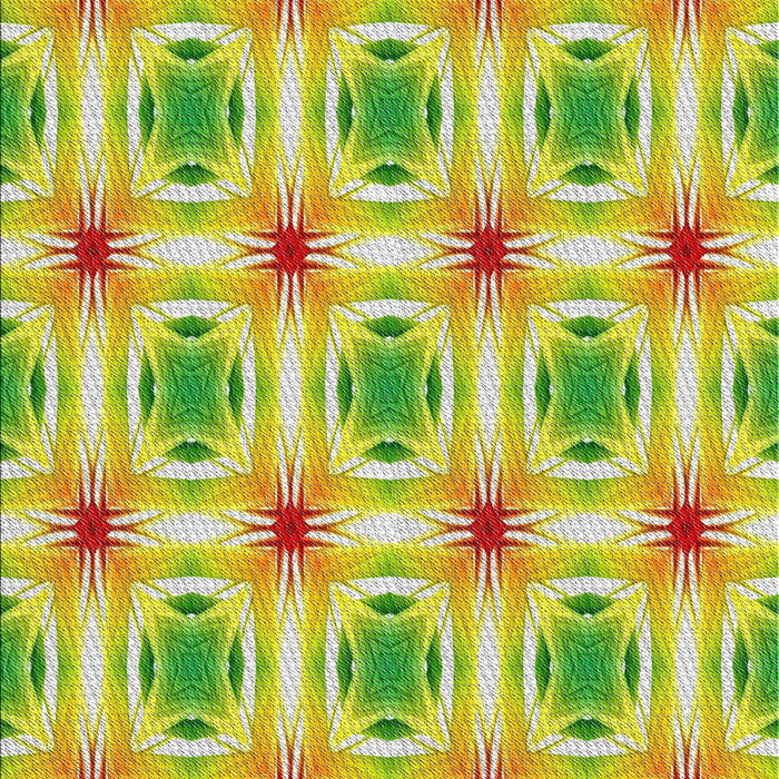 Patterned Tea Green Novelty Rug, pat2519