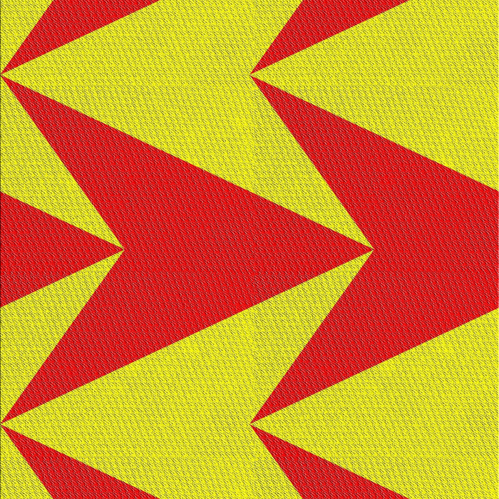 Patterned Red Novelty Rug, pat251