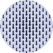 Square Patterned Lavender Blue Rug, pat252blu