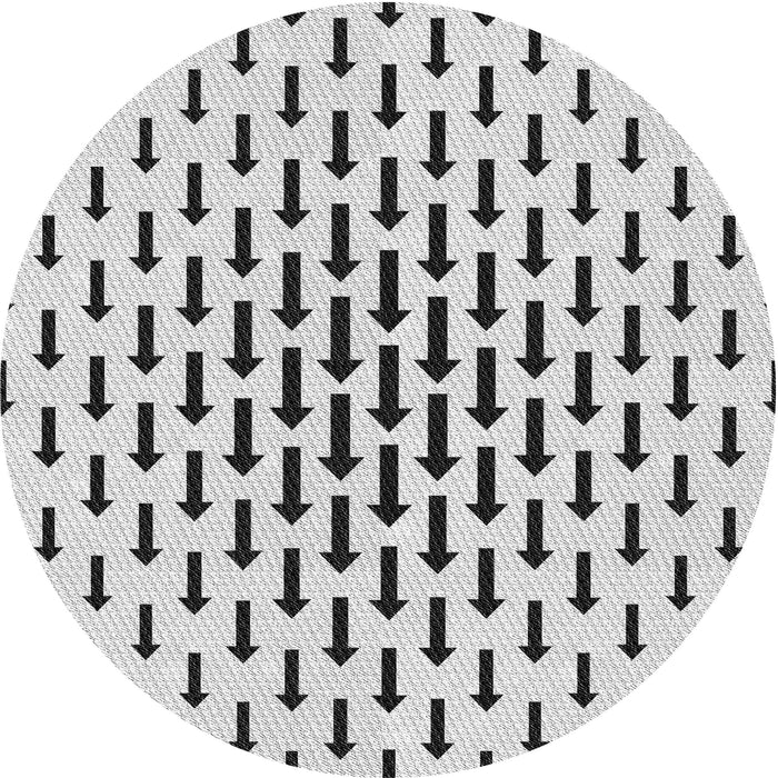 Square Patterned Platinum Gray Rug, pat252gry