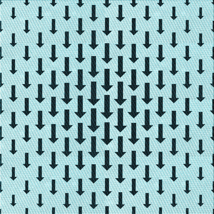 Round Patterned Deep-Sea Green Rug, pat252lblu