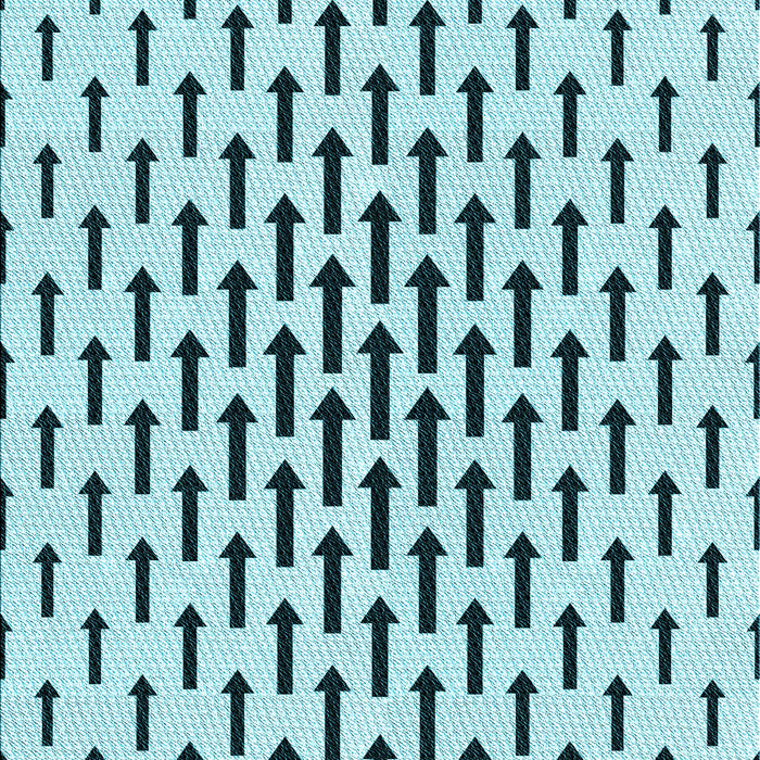 Patterned Deep-Sea Green Rug, pat252lblu