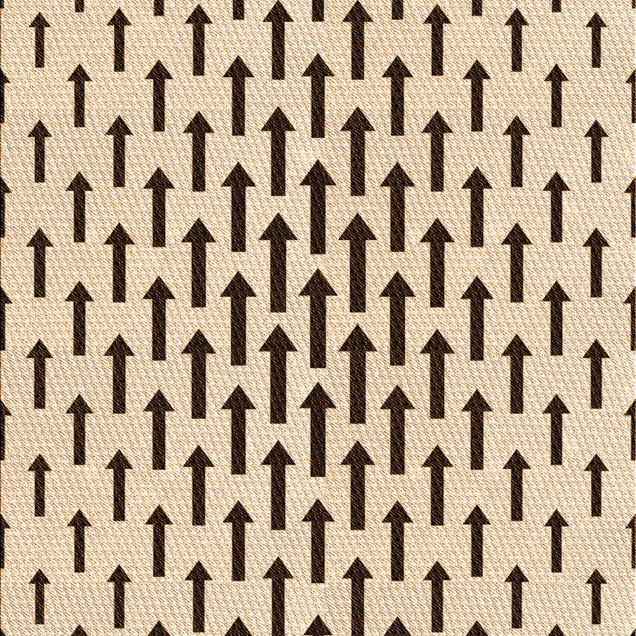 Patterned Light Brown Rug, pat252org