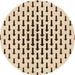 Square Machine Washable Transitional Light Brown Rug in a Living Room, wshpat252org