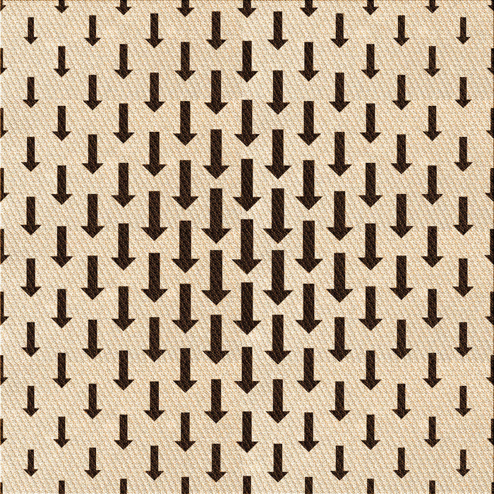 Round Patterned Light Brown Rug, pat252org