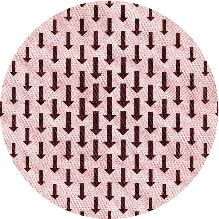 Square Machine Washable Transitional Light Rose Pink Rug in a Living Room, wshpat252rd