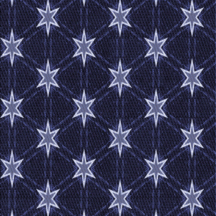 Patterned Deep Periwinkle Purple Rug, pat2520blu