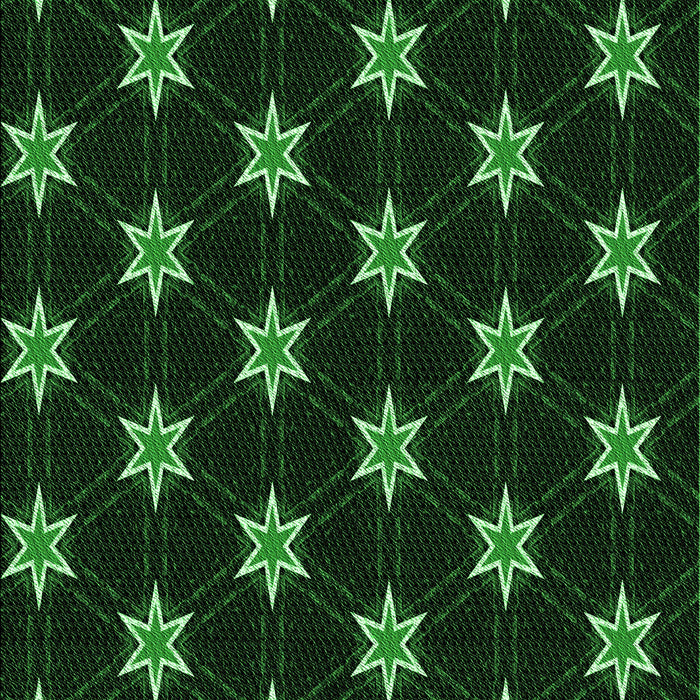 Patterned Black Rug, pat2520grn