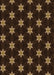 Patterned Saddle Brown Rug, pat2520org