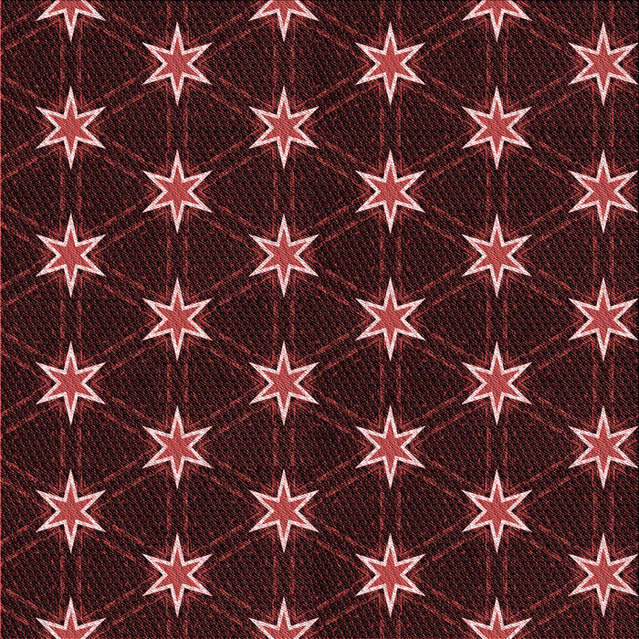 Round Patterned Brown Red Rug, pat2520rd