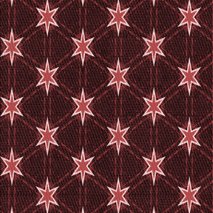 Patterned Brown Red Rug, pat2520rd