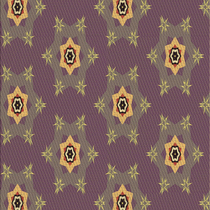 Patterned Dark Almond Brown Rug, pat2521brn
