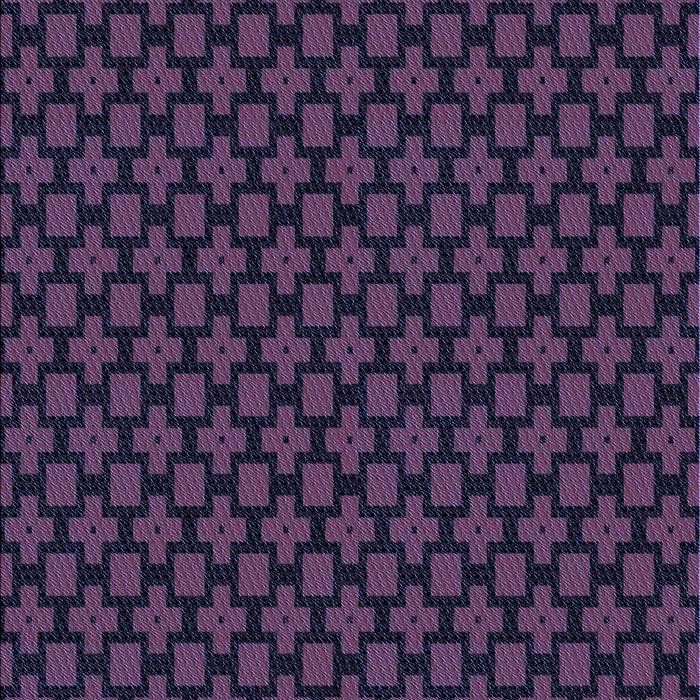 Patterned Deep Purple Rug, pat2522blu