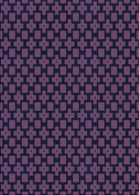 Machine Washable Transitional Deep Purple Rug, wshpat2522blu