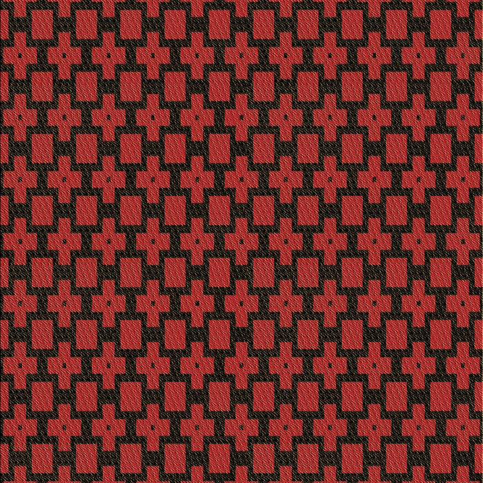 Patterned Red Brown Rug, pat2522brn