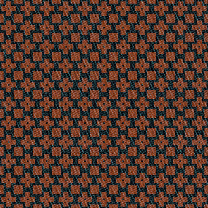 Round Machine Washable Transitional Coffee Brown Rug, wshpat2522lblu