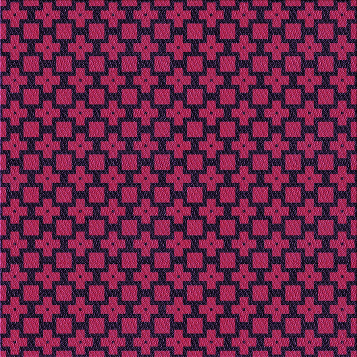 Round Patterned Dark Purple Rug, pat2522pur