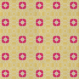 Sideview of Machine Washable Transitional Gold Rug, wshpat2523