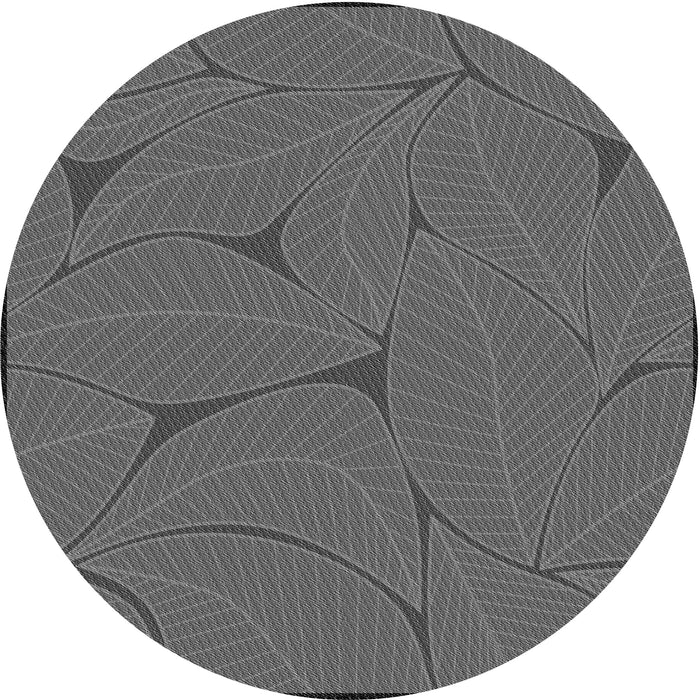 Square Machine Washable Transitional Gray Rug in a Living Room, wshpat2525gry