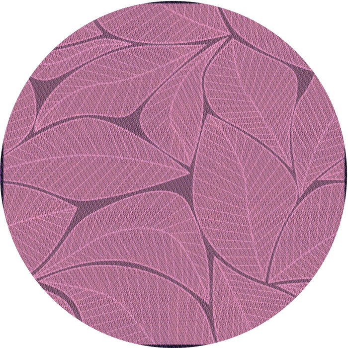 Square Machine Washable Transitional HotPink Rug in a Living Room, wshpat2525pur