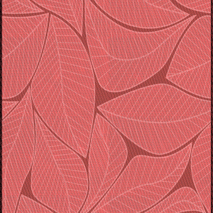 Machine Washable Transitional Red Rug, wshpat2525rd