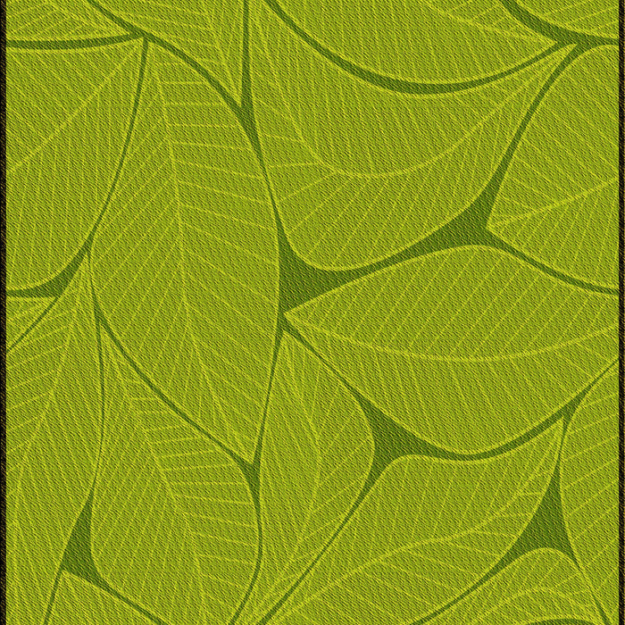 Patterned Pistachio Green Rug, pat2525yw