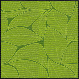 Square Patterned Seaweed Green Novelty Rug, pat2525