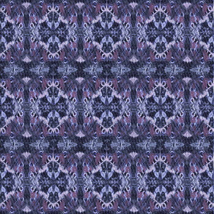 Patterned Periwinkle Purple Rug, pat2526blu