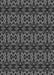 Patterned Charcoal Black Rug, pat2526gry