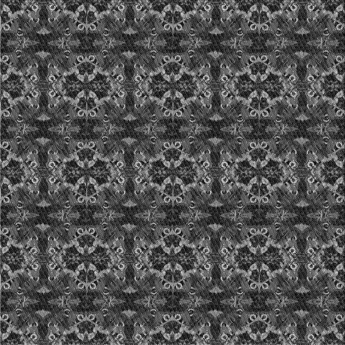 Round Machine Washable Transitional Charcoal Black Rug, wshpat2526gry